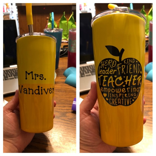Custom Tumblers example 2